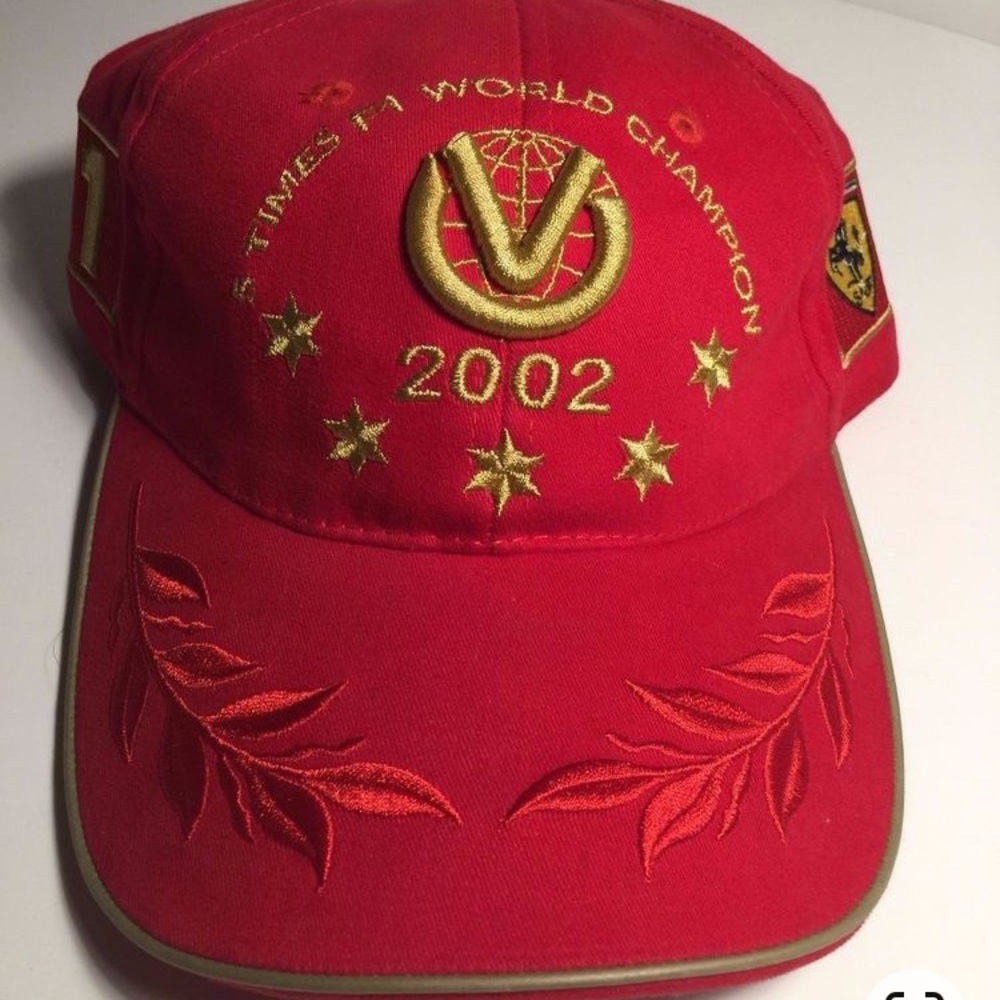 Michael Schumacher ‘02 F1 5 Times World Champ Cap